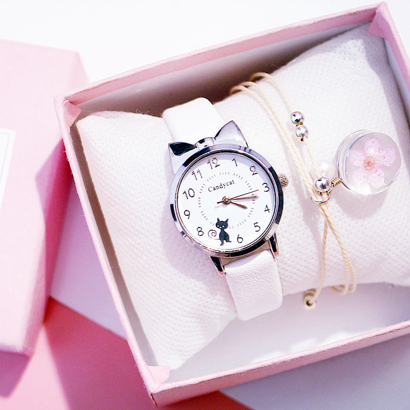 Reloj de cuarzo electrónico de dibujos animados de anime japonés Kawaii