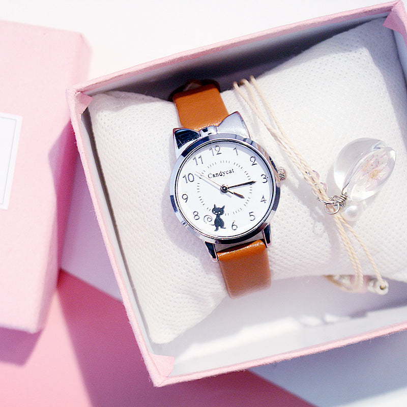 Reloj de cuarzo electrónico de dibujos animados de anime japonés Kawaii