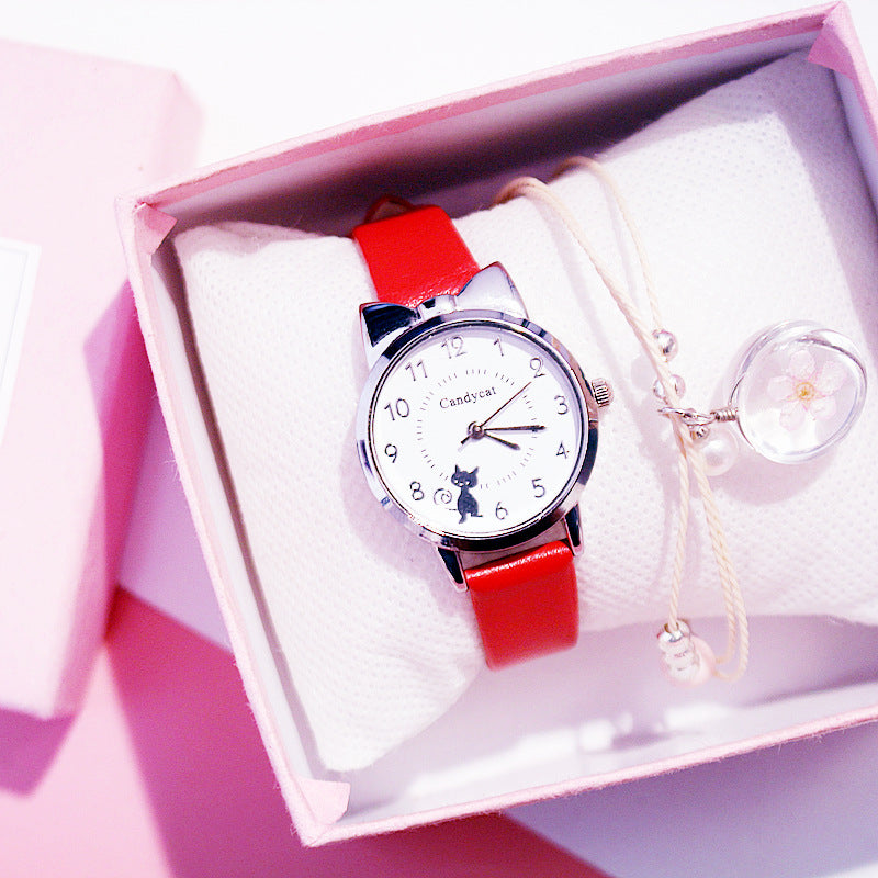 Reloj de cuarzo electrónico de dibujos animados de anime japonés Kawaii