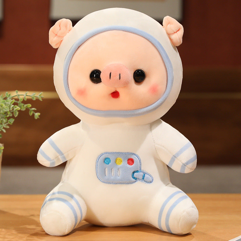 Kawaii Space Animals Anime Series Poupées en peluche Jouets Panda Bunny Piggy Bear Kitty
