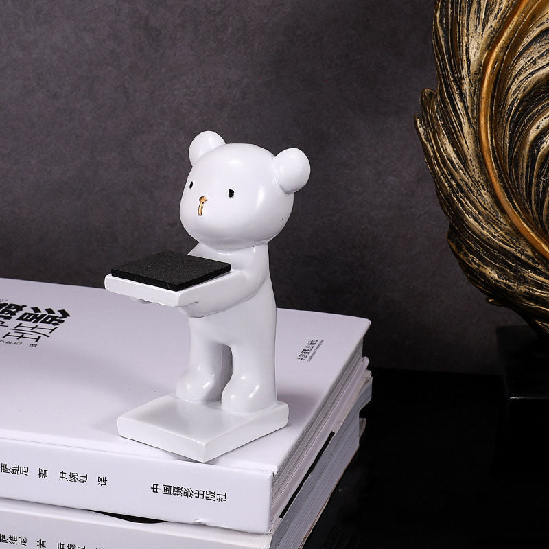 Kawaii Creative Cat Watch Table Cute Bear Display Stand