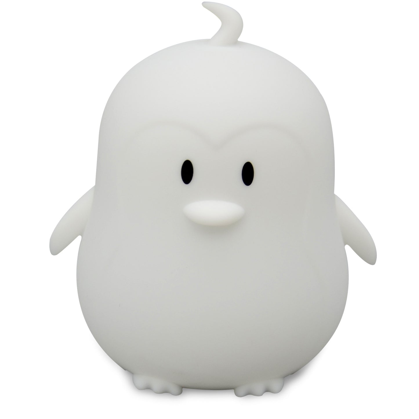 Kawaii Rechargeable Silicone Night Light Remote Control Pat Induction Colorful Penguin Bear