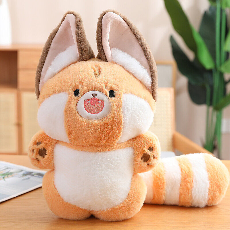 Kawaii Raton Laveur Panda Rouge En Peluche Poupée Jouet Conception Mignonne
