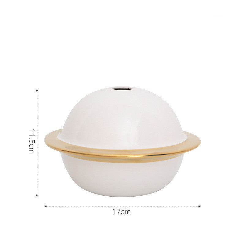 Kawaii Astronaute Fine Ornement Cave à Vin Étude Design Original Poterie