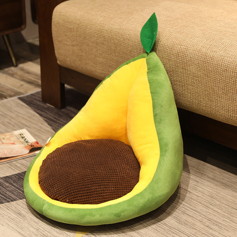 Kawaii multifonction en peluche fruits doux en peluche Cactus avocat carotte oreiller jouets maison bureau décor chaise coussin de siège