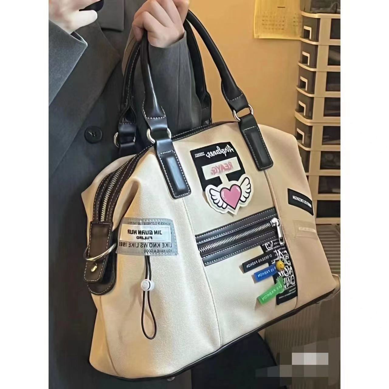 Kawaii Vintage Creative Bag Niche Design Women Fashion