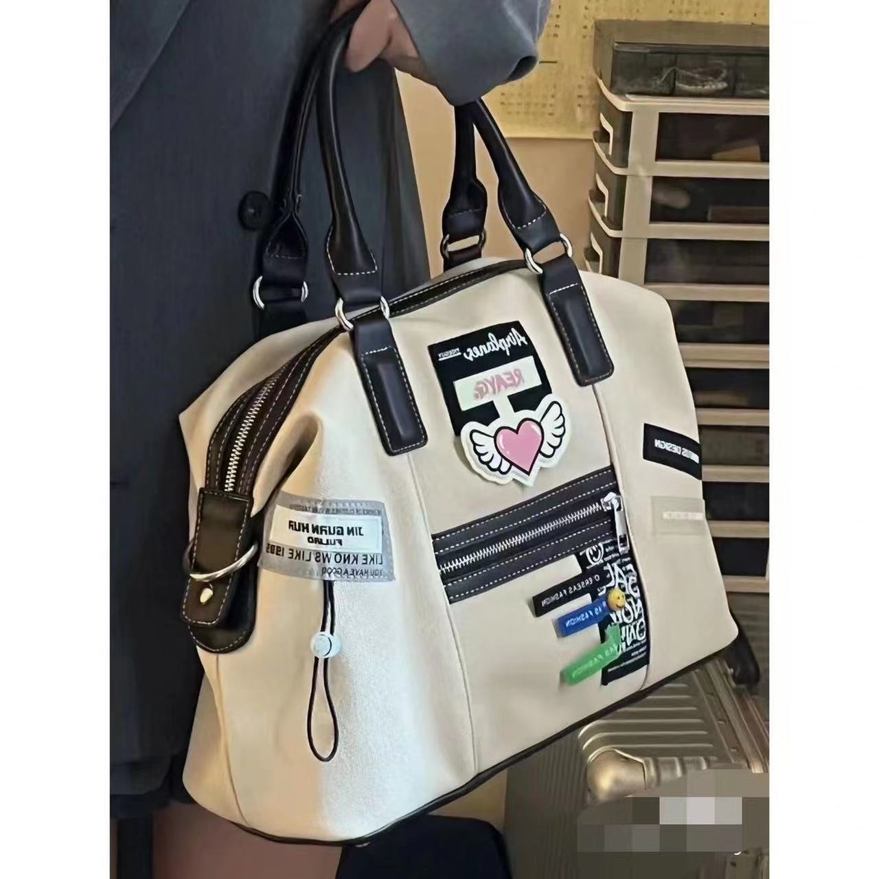 Kawaii Vintage Creative Bag Niche Design Women Fashion