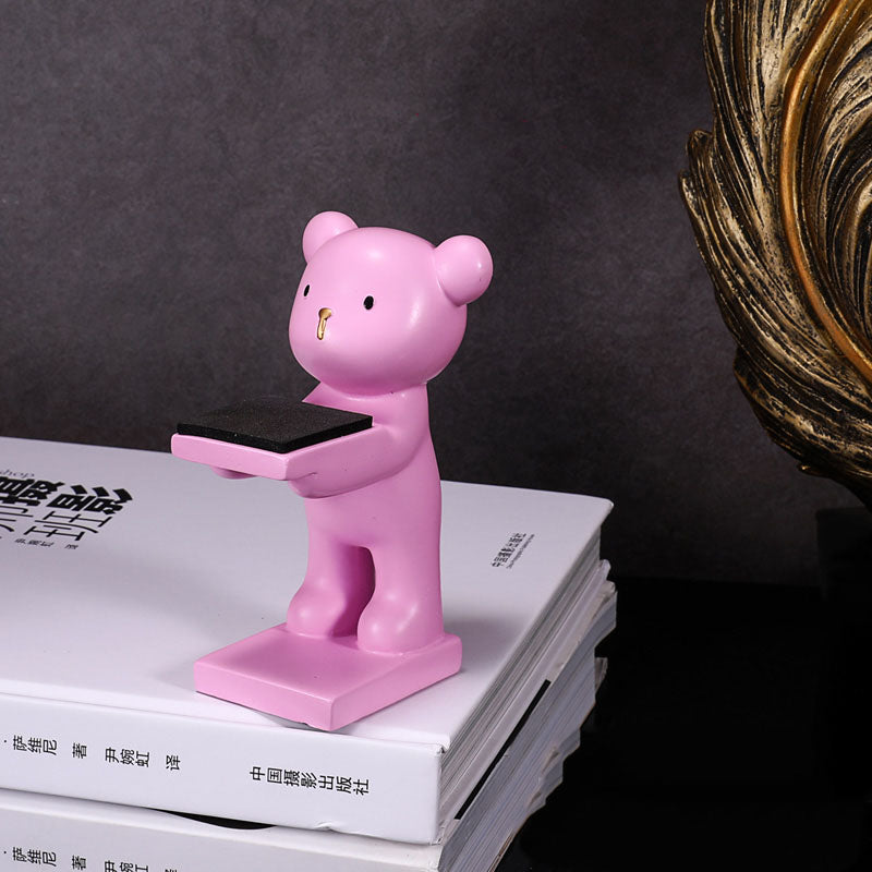 Kawaii Creative Cat Watch Table Cute Bear Display Stand