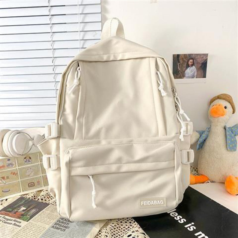 Kawaii Original Simple Tout Match Japonais Sac À Dos Junior Adolescents Étudiants