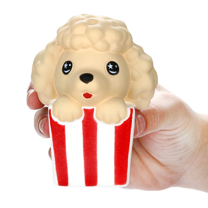 Kawaii Jumbo Foods Hotcake Popcorn Donut Fruit Squish Jouets anti-stress et anti-anxiété