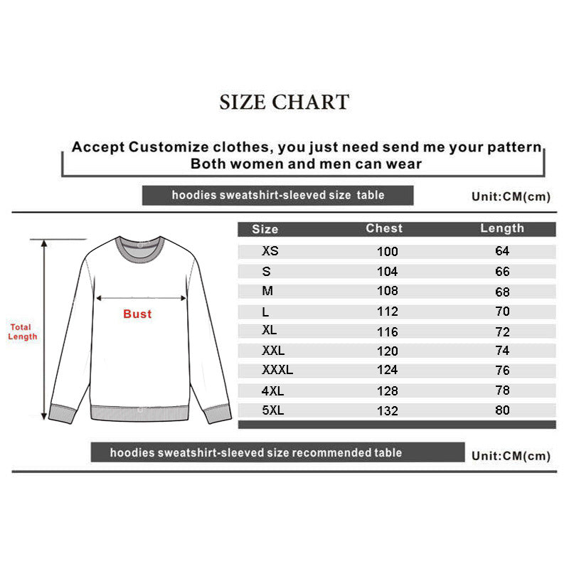Kawaii Art Loose-fitting Casual Round-neck Top