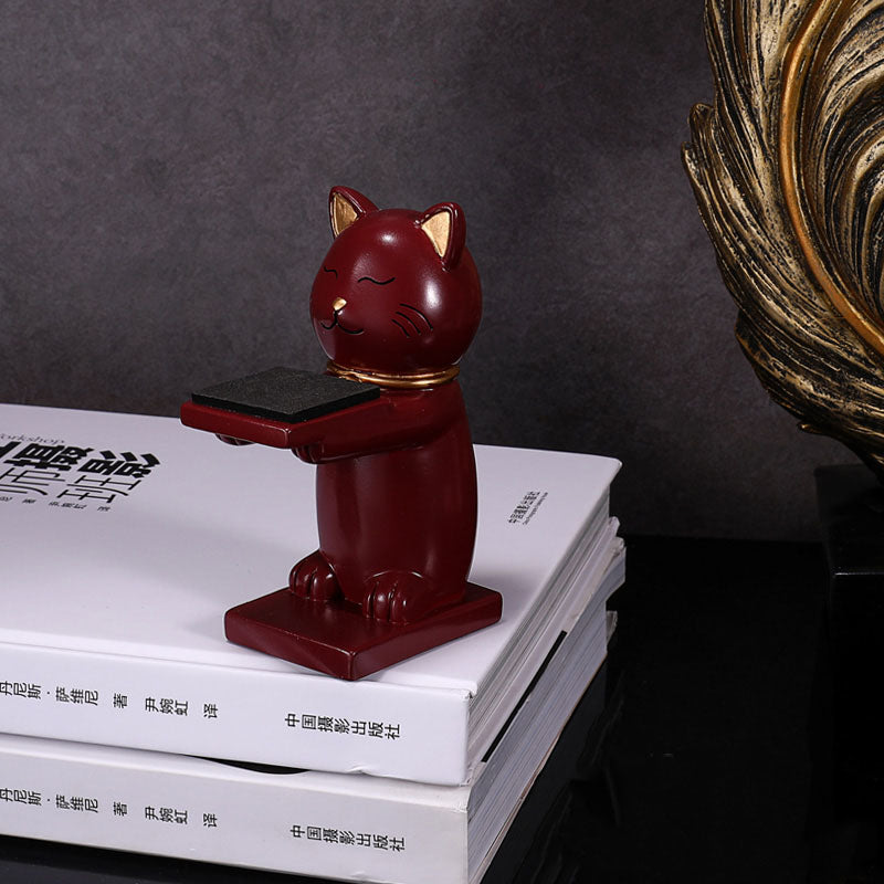 Kawaii Creative Cat Watch Table Cute Bear Display Stand