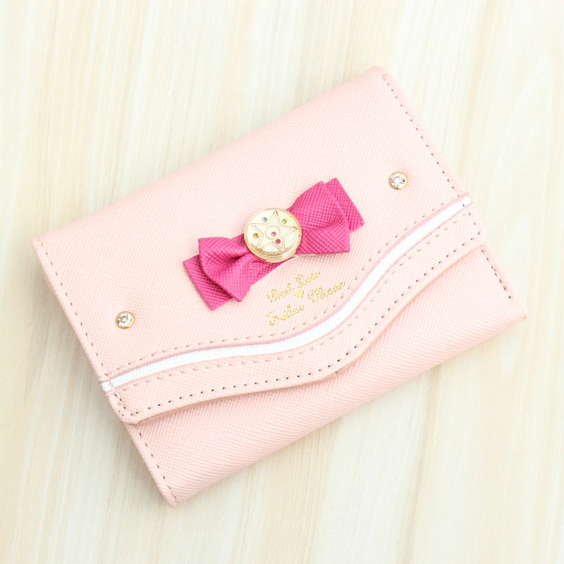 Kawaii Sailor Moon Short Japanese Wallets