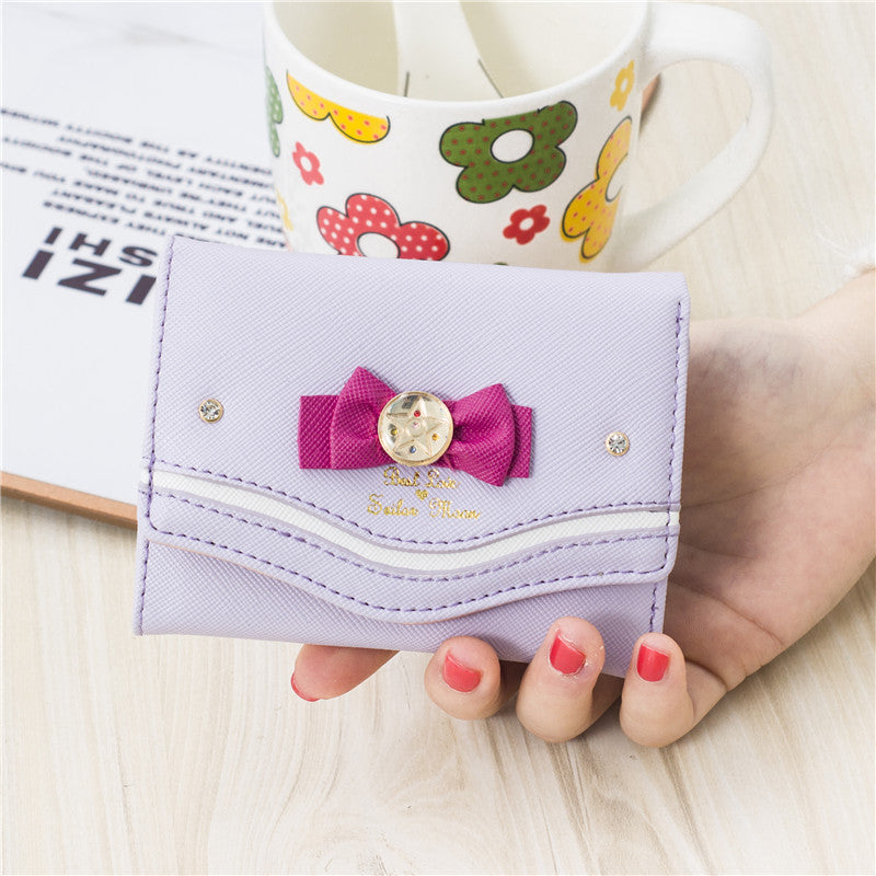 Kawaii Sailor Moon Short Japanese Wallets