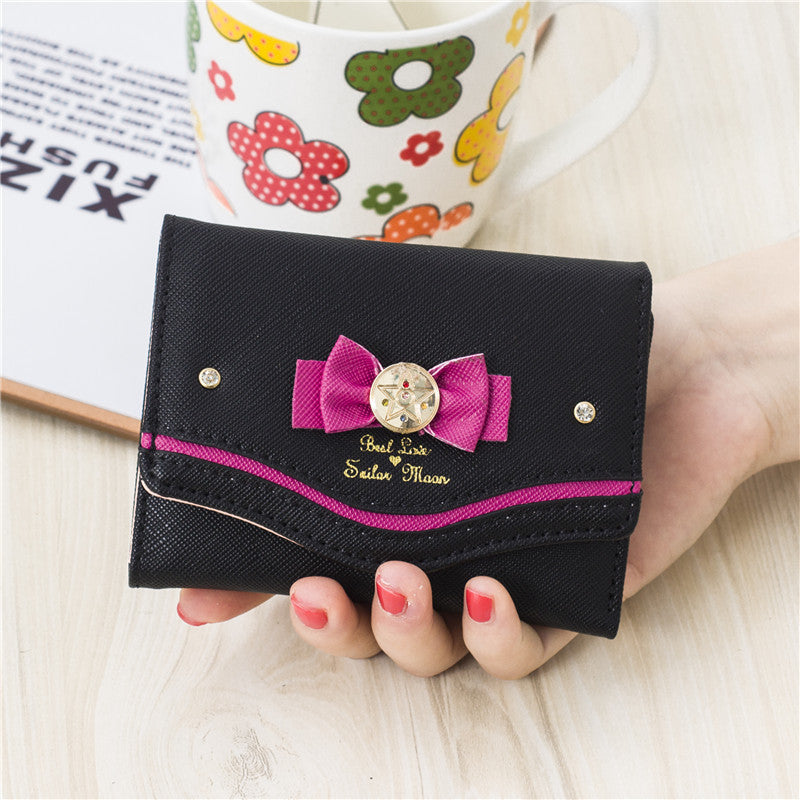 Kawaii Sailor Moon Short Japanese Wallets