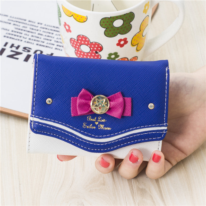 Kawaii Sailor Moon Short Japanese Wallets